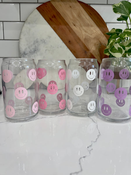 Happy Cup Glass Can Cup