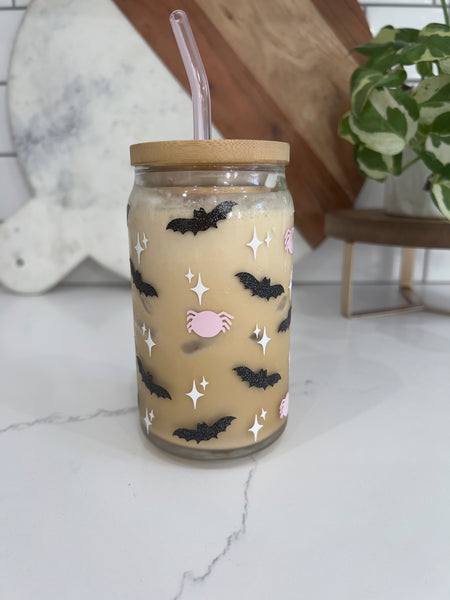 Happy Ghost Club Glass Can Cup