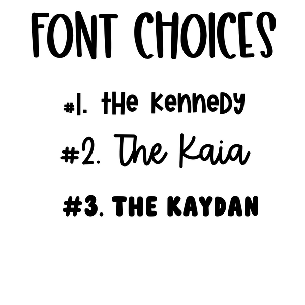 Matte Black 20 oz CUSTOM NAME Tumbler