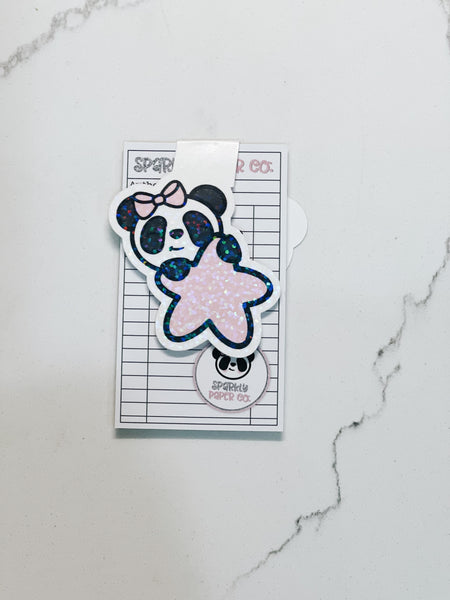 Sparkly Star Patty Magnetic Bookmark