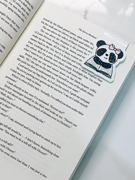Sparkly Patty Books Magnetic Bookmark