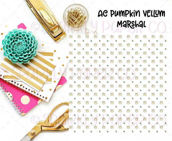 AC Pumpkin Vellum