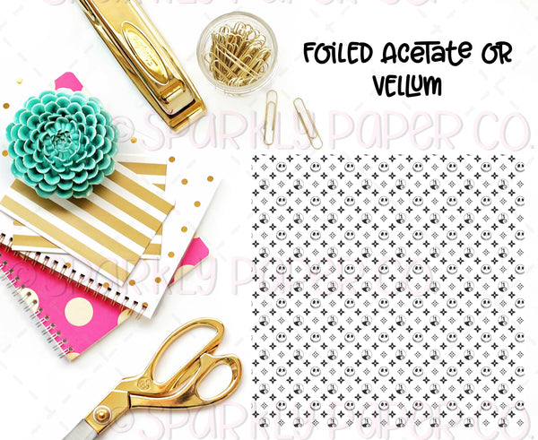 FOILED Luxe NBC Acetate or Vellum