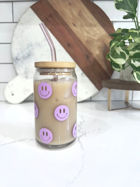 Happy Cup Glass Can Cup