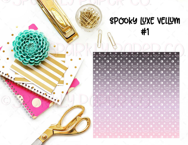 Spooky Luxe Vellum