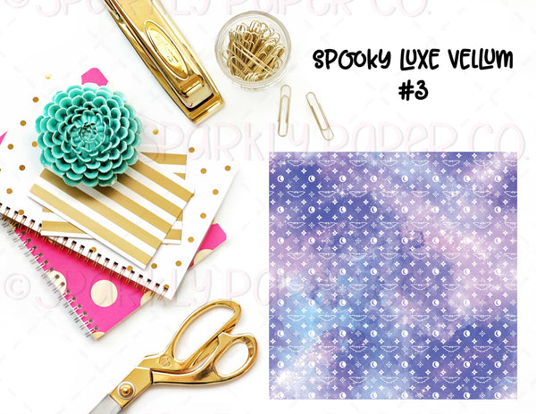 Spooky Luxe Vellum