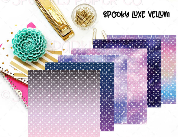 Spooky Luxe Vellum