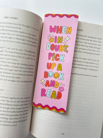 When In Doubt Read Bookmark