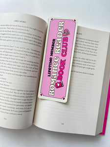 Romance Reader Book Club Bookmark