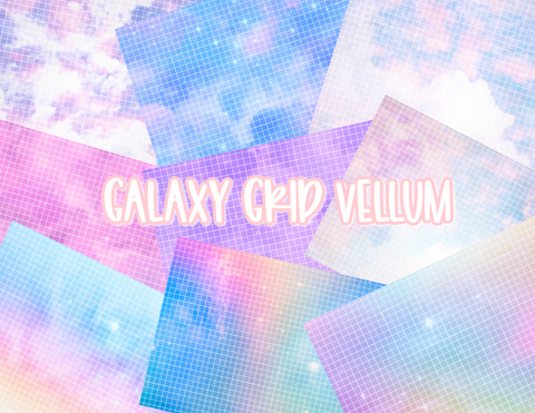 Galaxy Grid Vellum