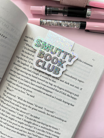 Neutral Smutty Book Club Magnetic Bookmark