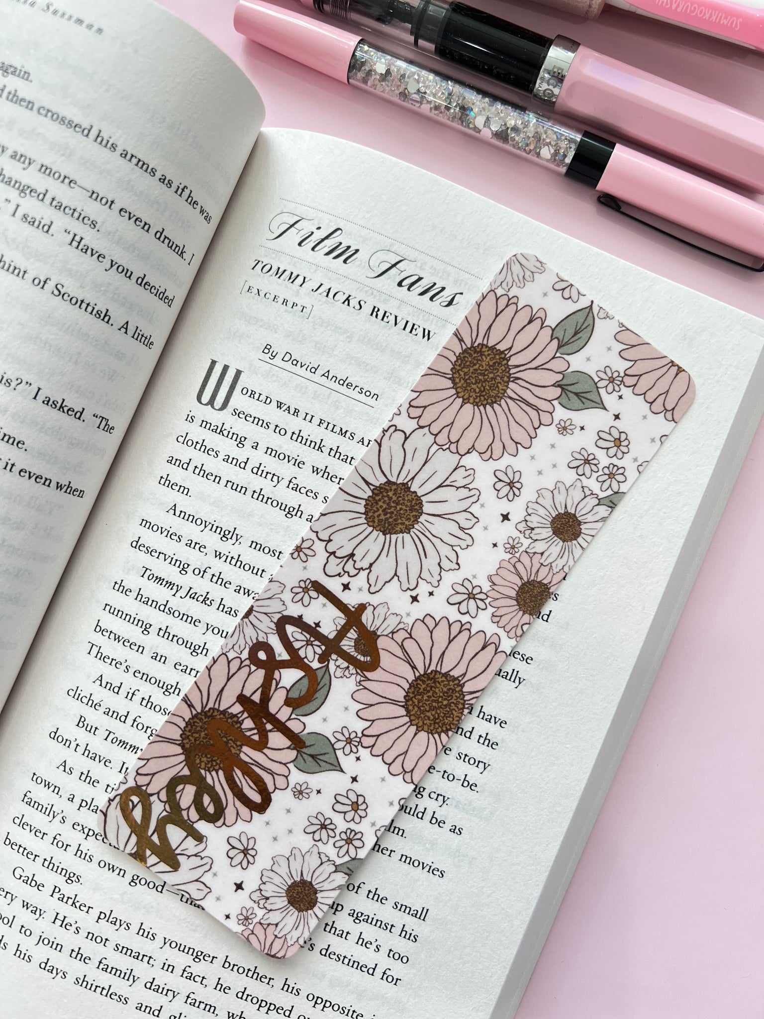 Floral Collection Bookmark