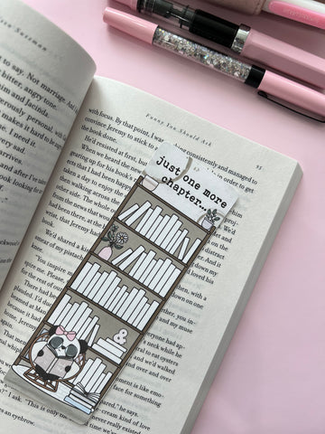 Patty Bookshelf Tracker Bookmark