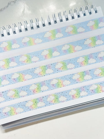 Rainbows and Clouds Washi Tape