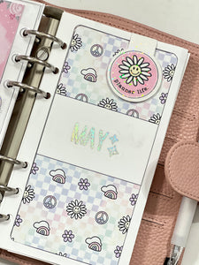 Sparkly Planner Life Magnetic Bookmark