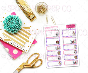 Magical Birthday Functional Stickers (matte removable)