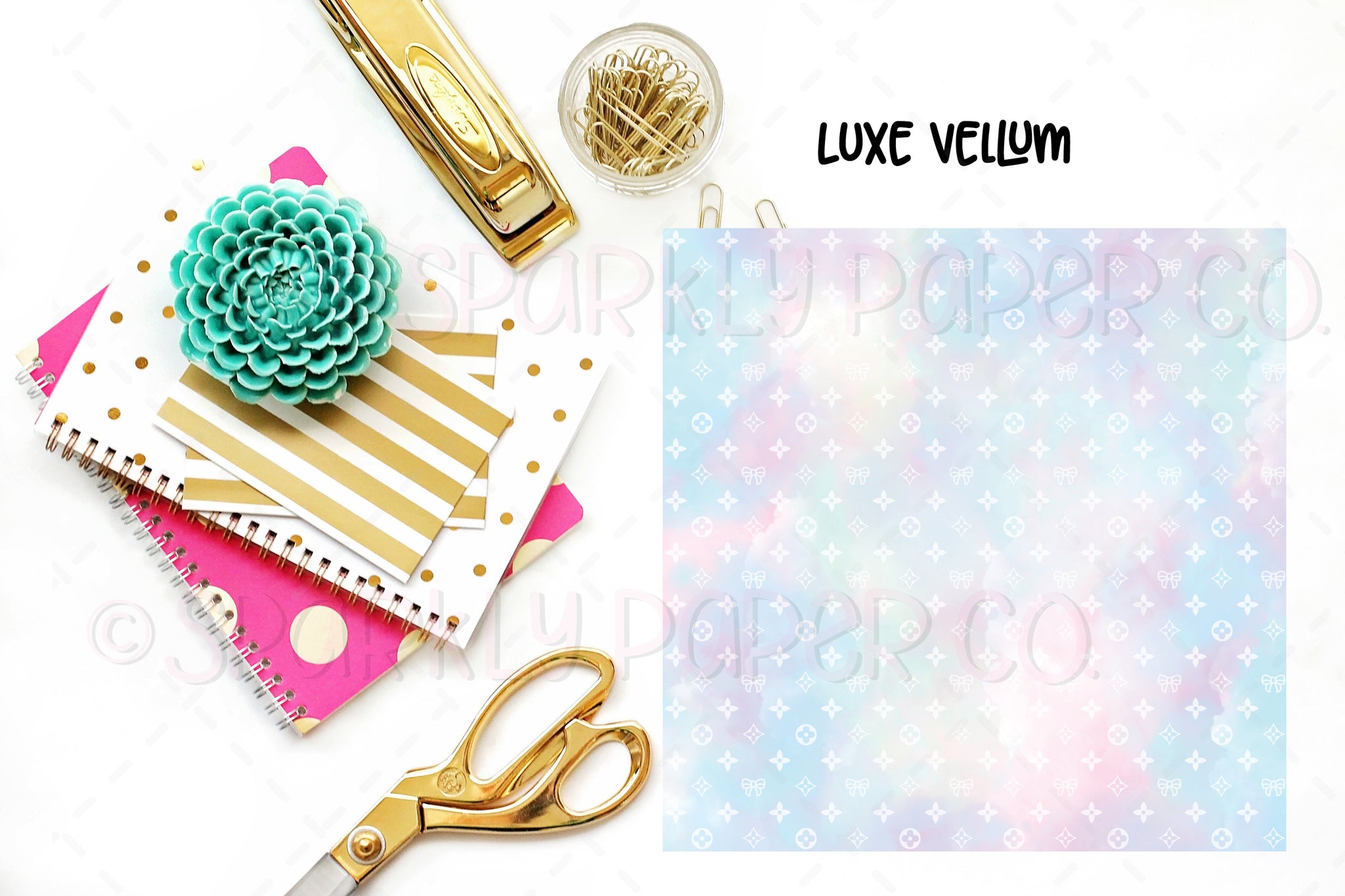 Pastel Watercolor Luxe Vellum (limited edition)