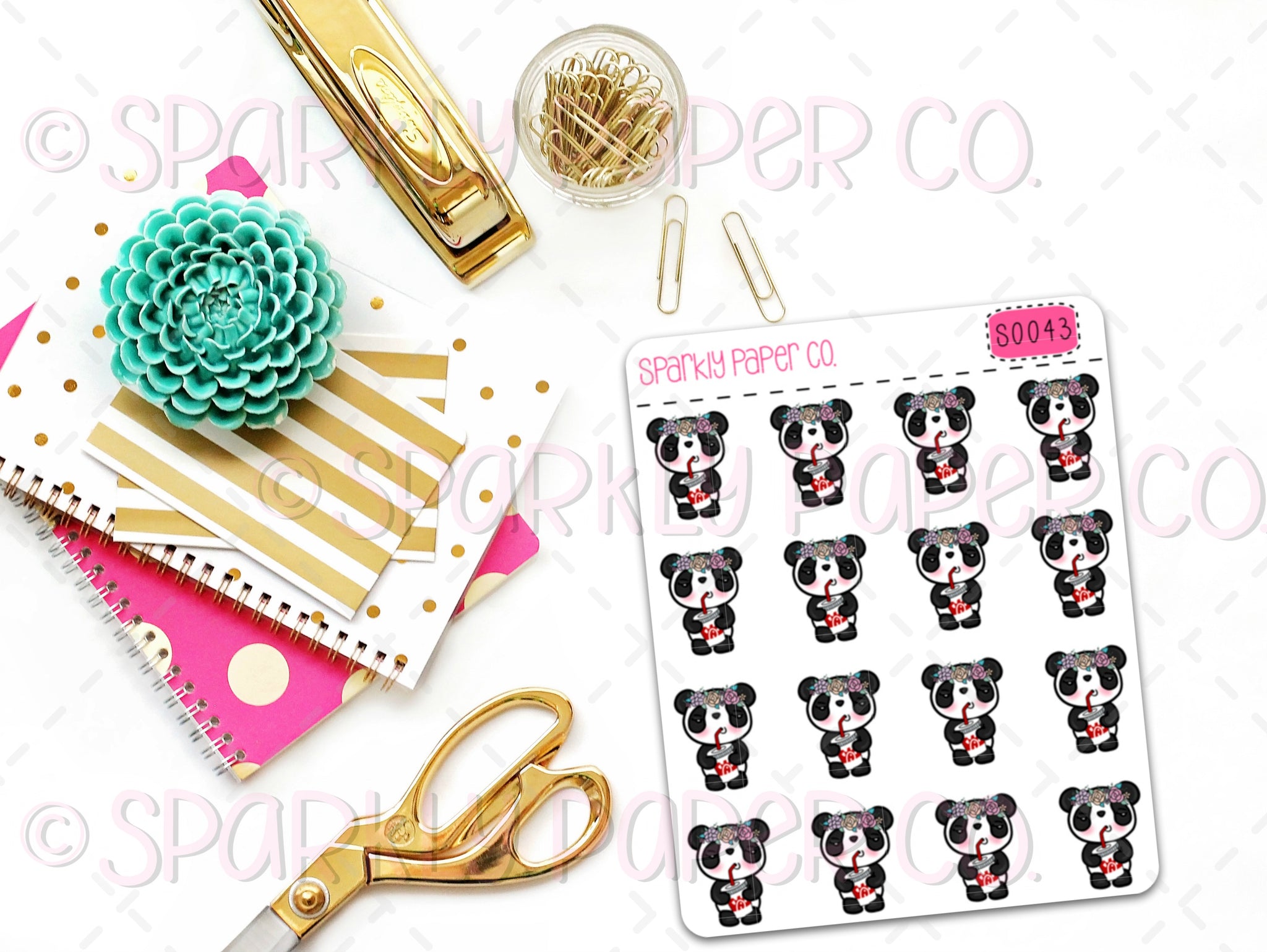 Patty Chick Fil A Planner Stickers (matte removable) S0043