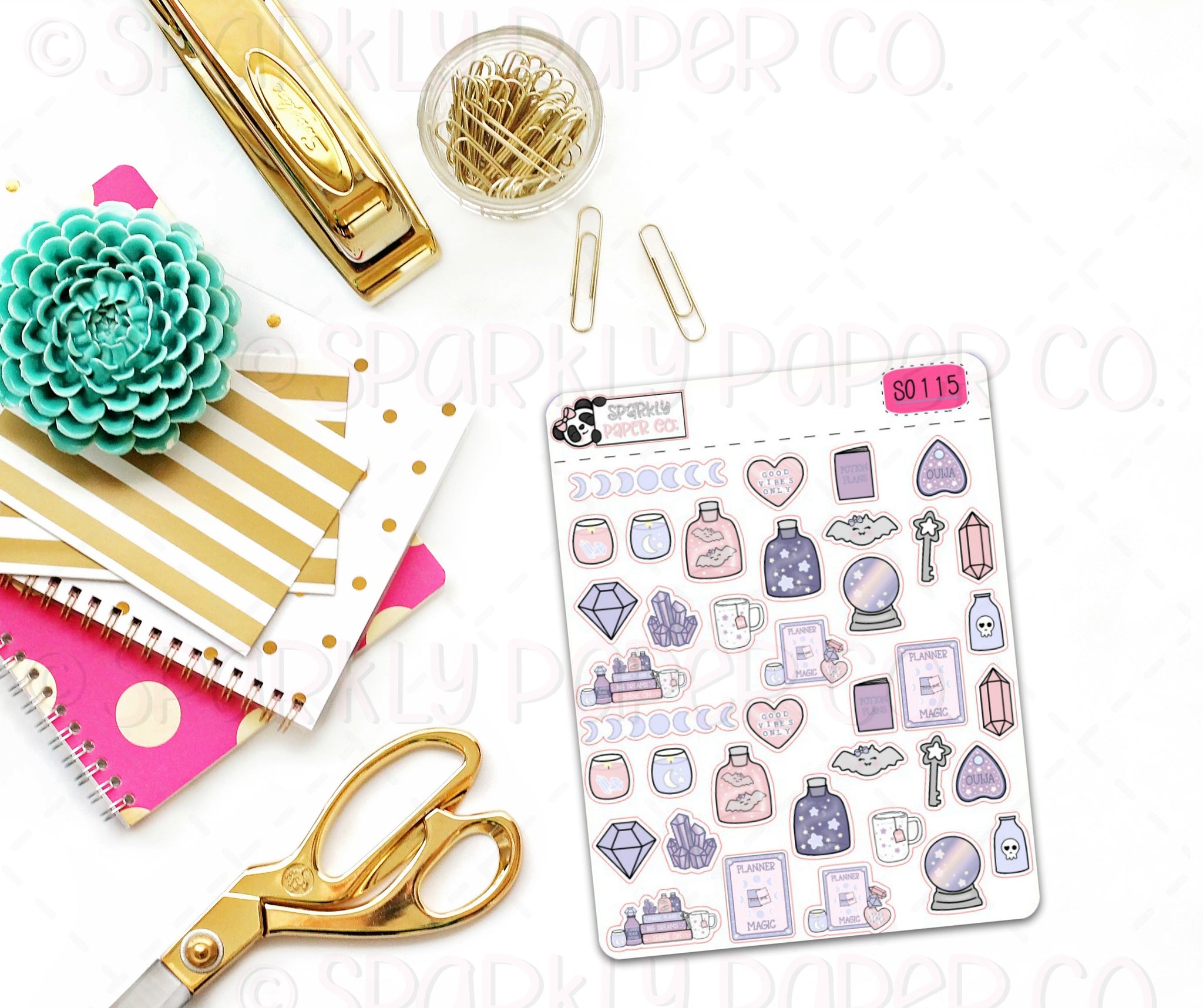 Planner Magic Stickers (matte removable)S0115