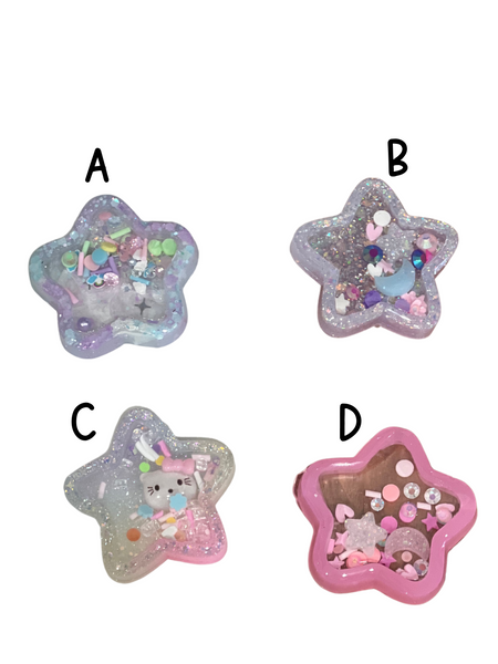 Star Shaker Phone Grip OR Mask Vent Clips