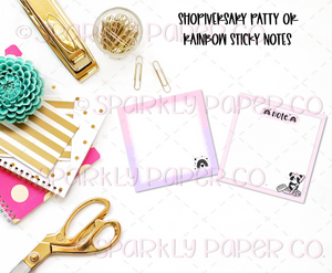 Shopiversary Patty OR Rainbow Sticky Notes